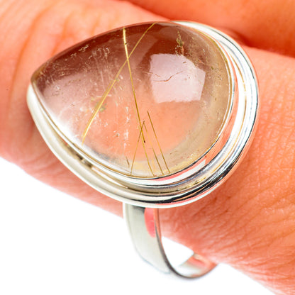 Rutilated Quartz Rings handcrafted by Ana Silver Co - RING65942
