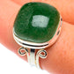 Green Aventurine Rings handcrafted by Ana Silver Co - RING65958