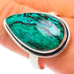 Chrysocolla Rings handcrafted by Ana Silver Co - RING65959