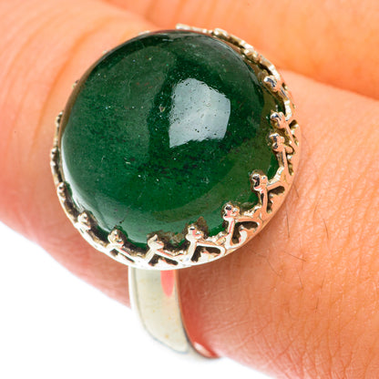 Green Aventurine Rings handcrafted by Ana Silver Co - RING65960