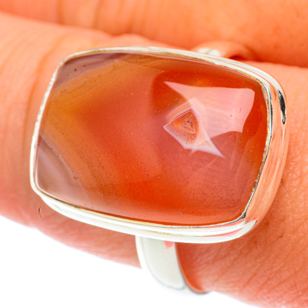 Botswana Agate Rings handcrafted by Ana Silver Co - RING65964