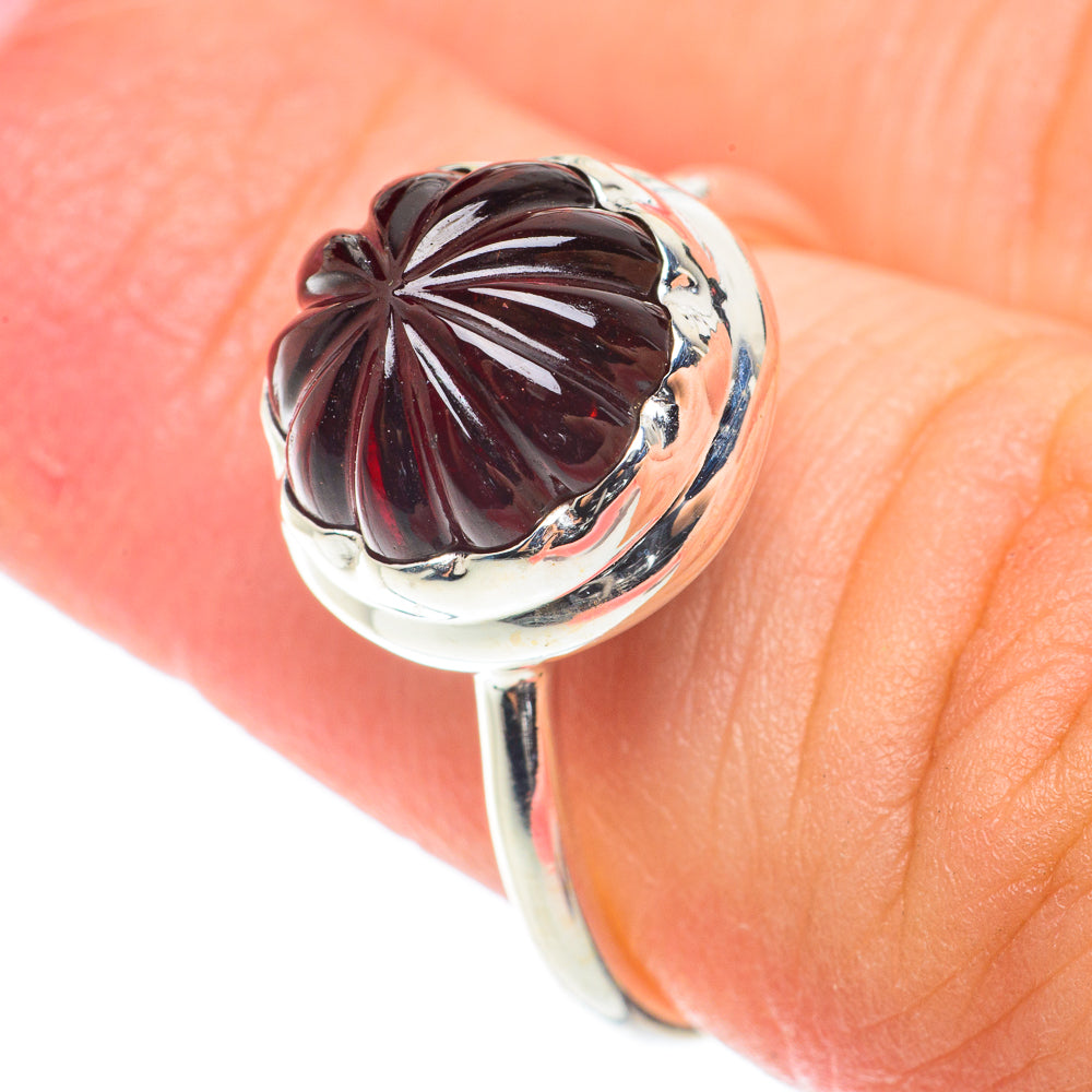 Garnet Rings handcrafted by Ana Silver Co - RING65970