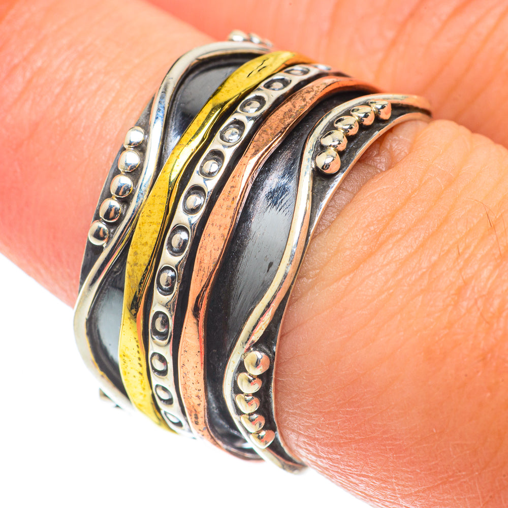 Meditation Spinner Rings handcrafted by Ana Silver Co - RING65971