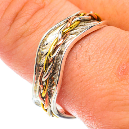 Meditation Spinner Rings handcrafted by Ana Silver Co - RING65974