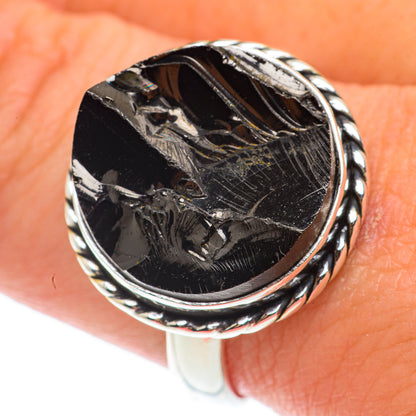 Shungite Rings handcrafted by Ana Silver Co - RING65976
