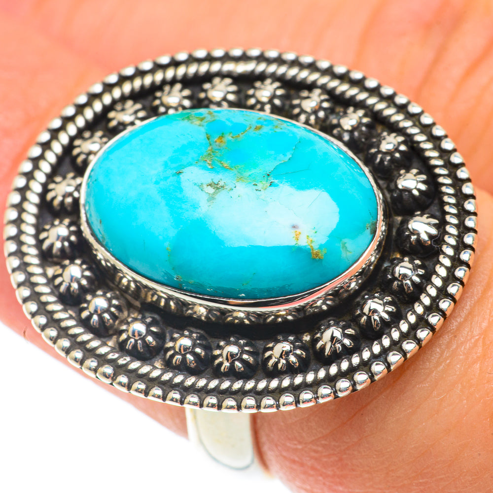 Arizona Turquoise Rings handcrafted by Ana Silver Co - RING65981