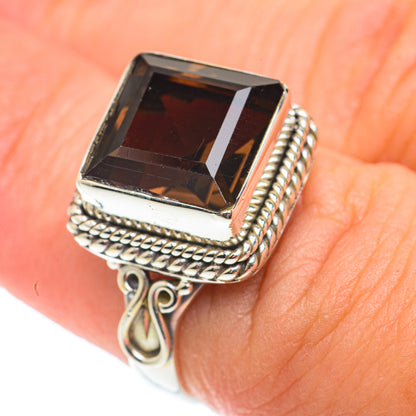 Smoky Quartz Rings handcrafted by Ana Silver Co - RING65989