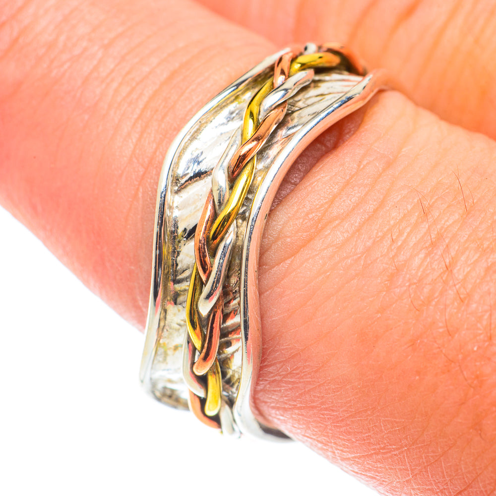 Meditation Spinner Rings handcrafted by Ana Silver Co - RING65998