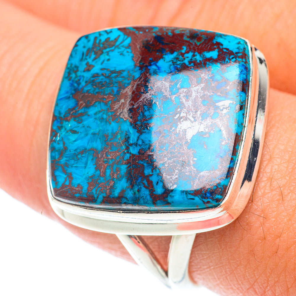 Shattuckite Rings handcrafted by Ana Silver Co - RING66010