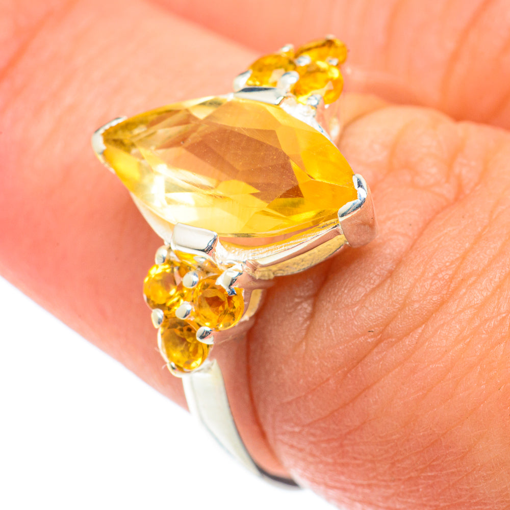 Citrine Rings handcrafted by Ana Silver Co - RING66020