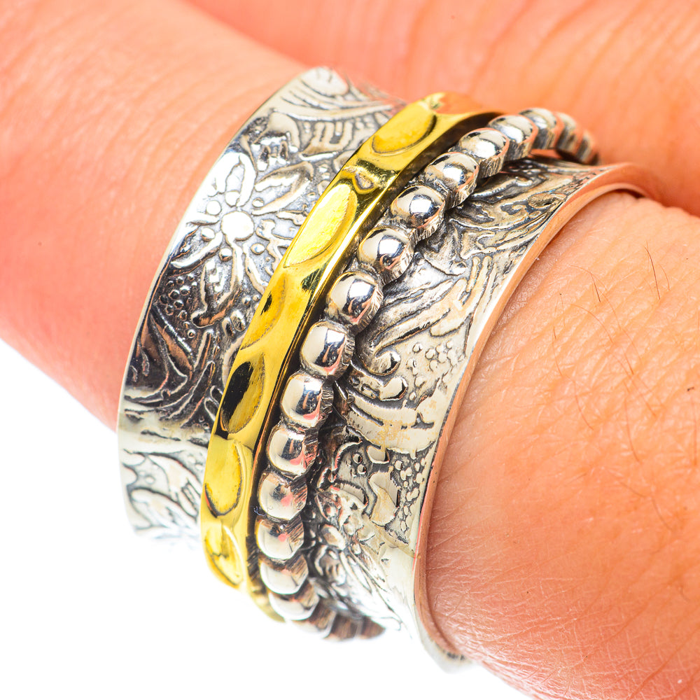 Meditation Spinner Rings handcrafted by Ana Silver Co - RING66025