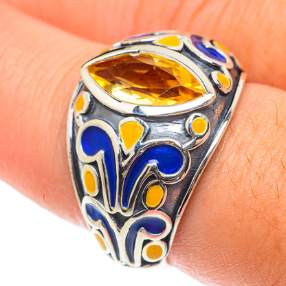 Citrine Rings handcrafted by Ana Silver Co - RING66034