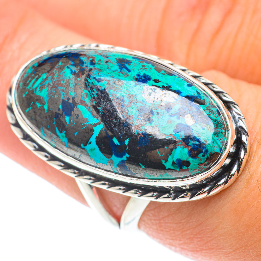 Shattuckite Rings handcrafted by Ana Silver Co - RING66039