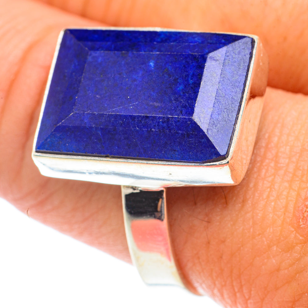 Lapis Lazuli Rings handcrafted by Ana Silver Co - RING66040