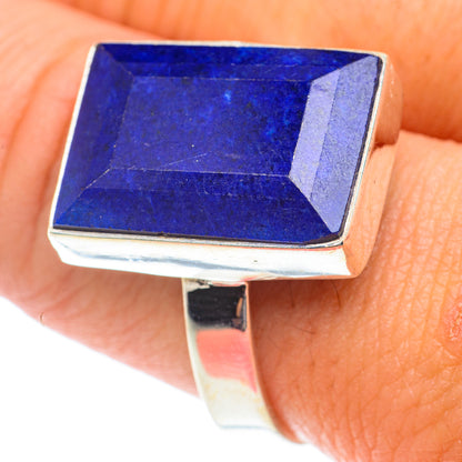 Lapis Lazuli Rings handcrafted by Ana Silver Co - RING66040