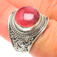 Rhodonite Rings handcrafted by Ana Silver Co - RING66051