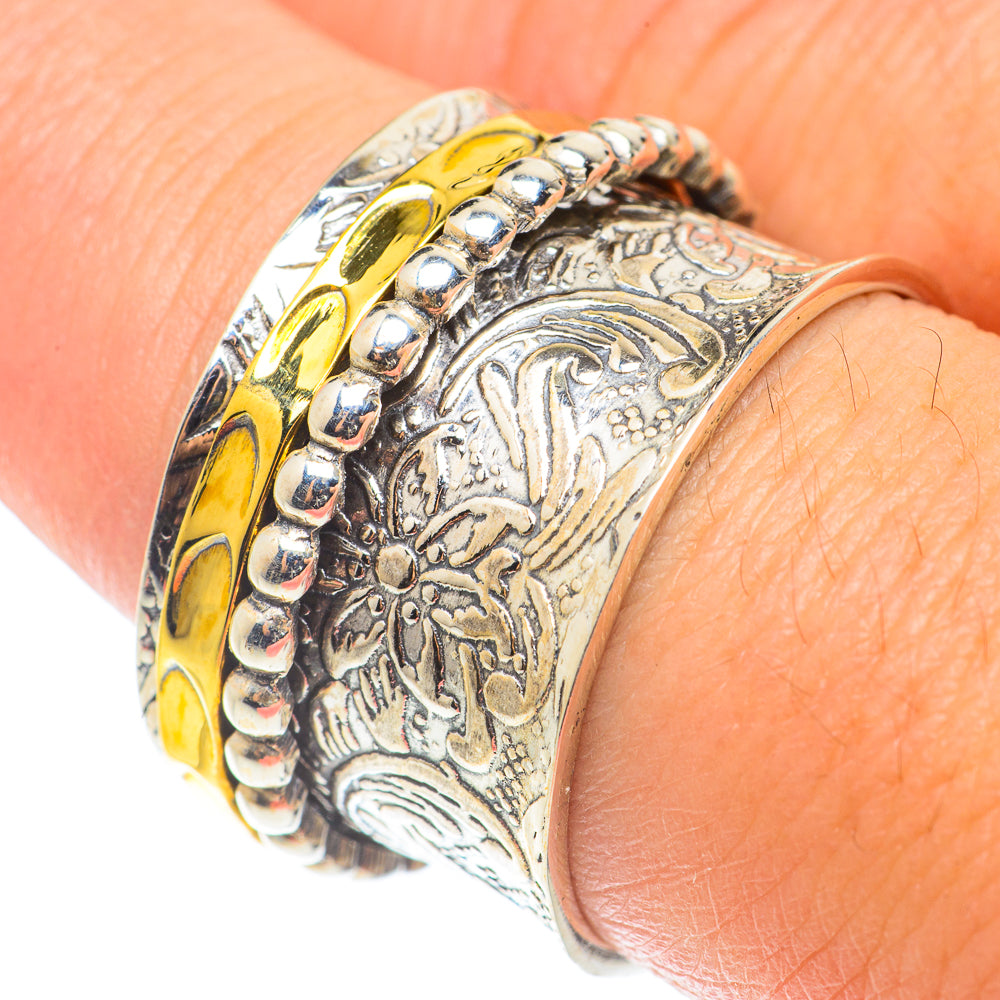 Meditation Spinner Rings handcrafted by Ana Silver Co - RING66053
