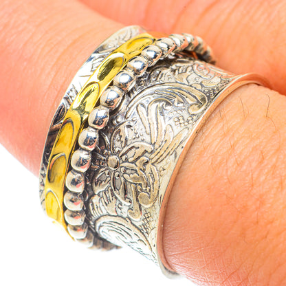 Meditation Spinner Rings handcrafted by Ana Silver Co - RING66053