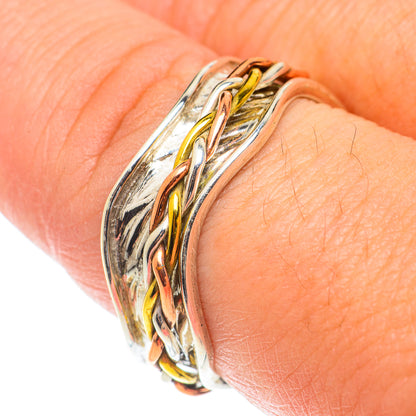 Meditation Spinner Rings handcrafted by Ana Silver Co - RING66056