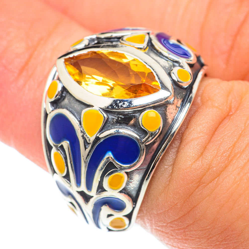 Citrine Rings handcrafted by Ana Silver Co - RING66058