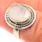 Ethiopian Opal Rings handcrafted by Ana Silver Co - RING66059