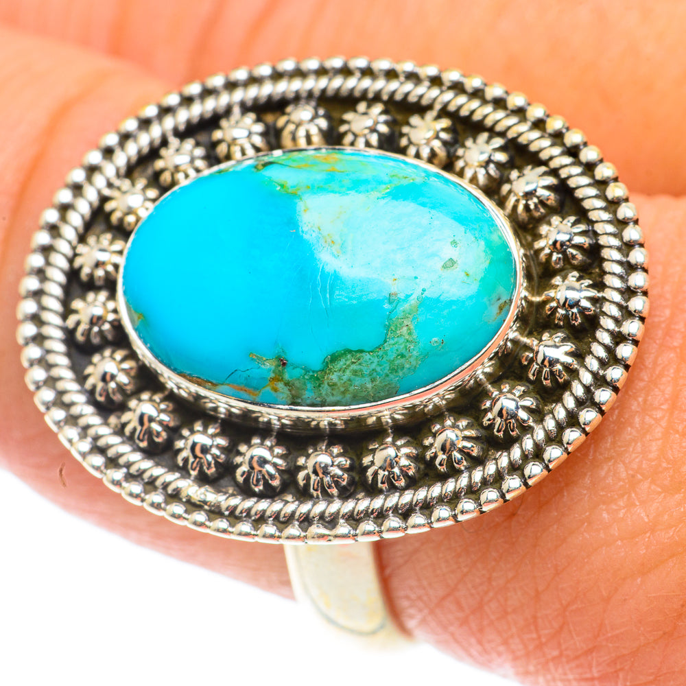 Arizona Turquoise Rings handcrafted by Ana Silver Co - RING66063