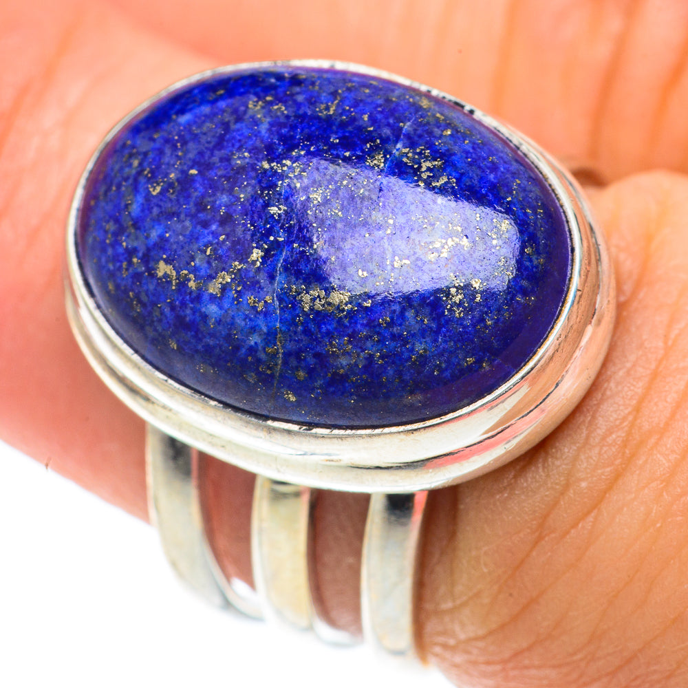 Lapis Lazuli Rings handcrafted by Ana Silver Co - RING66064