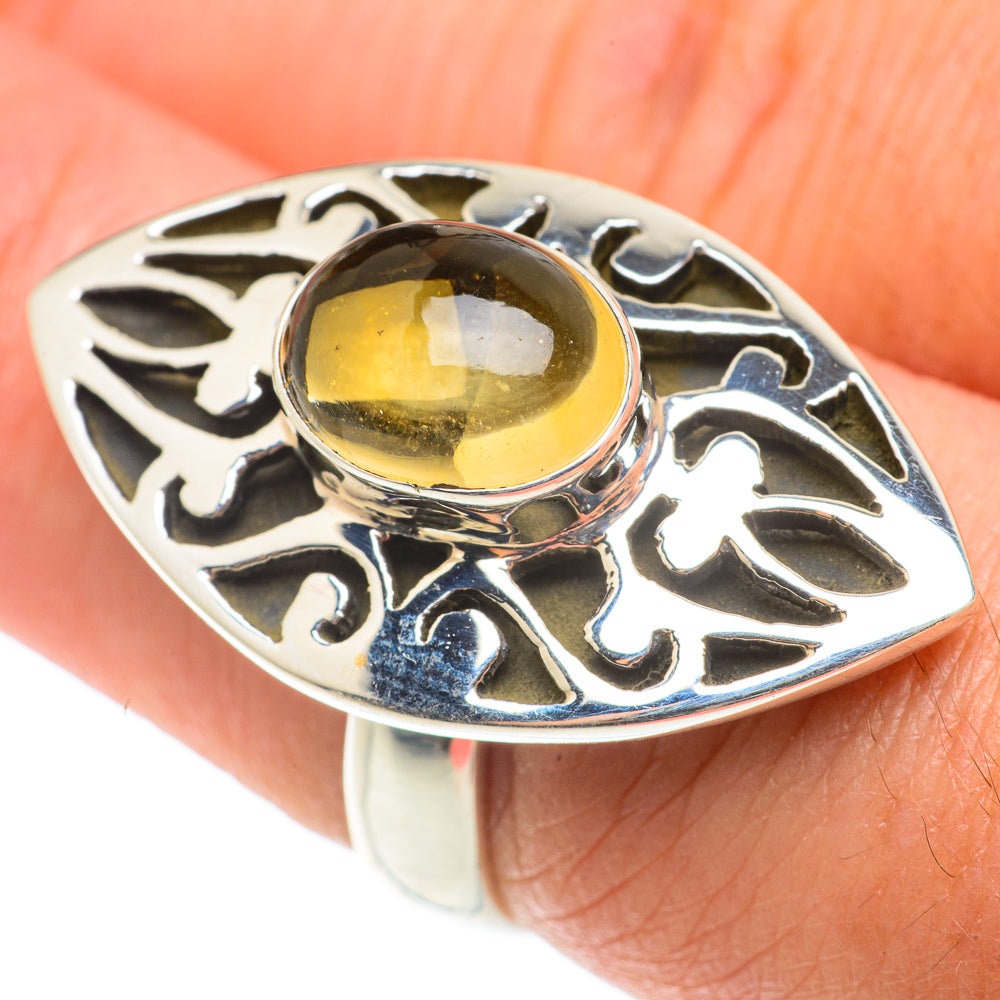 Citrine Rings handcrafted by Ana Silver Co - RING66072