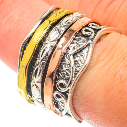 Meditation Spinner Rings handcrafted by Ana Silver Co - RING66080