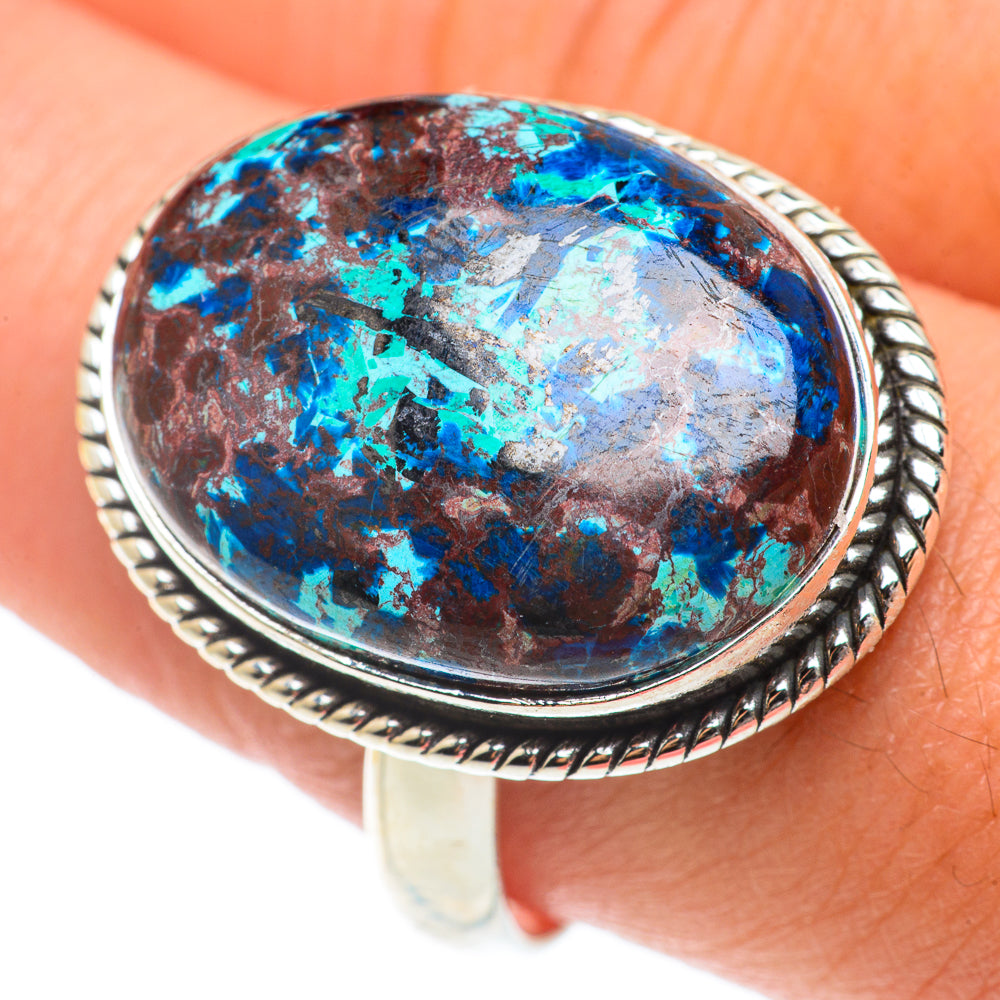Shattuckite Rings handcrafted by Ana Silver Co - RING66089