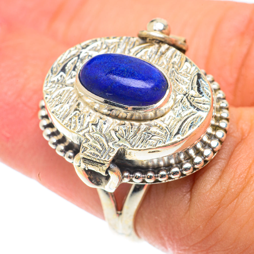 Lapis Lazuli Rings handcrafted by Ana Silver Co - RING66092