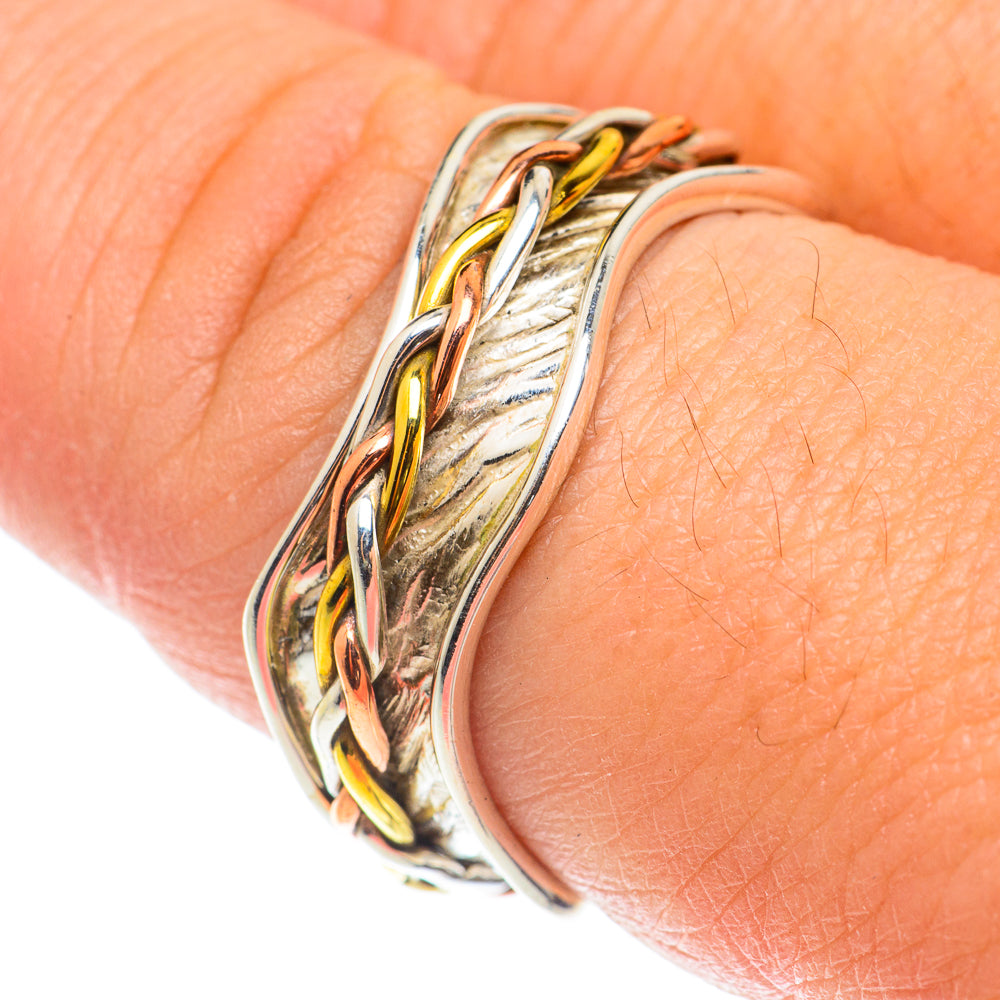 Meditation Spinner Rings handcrafted by Ana Silver Co - RING66107