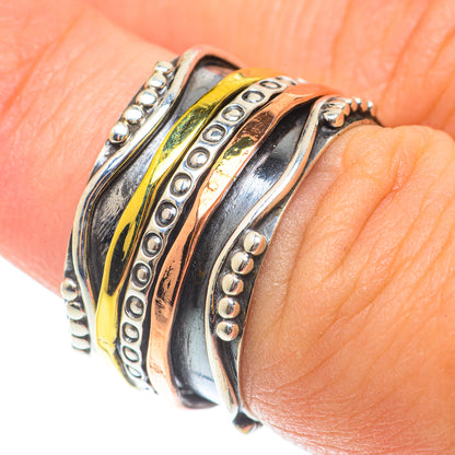 Meditation Spinner Rings handcrafted by Ana Silver Co - RING66108