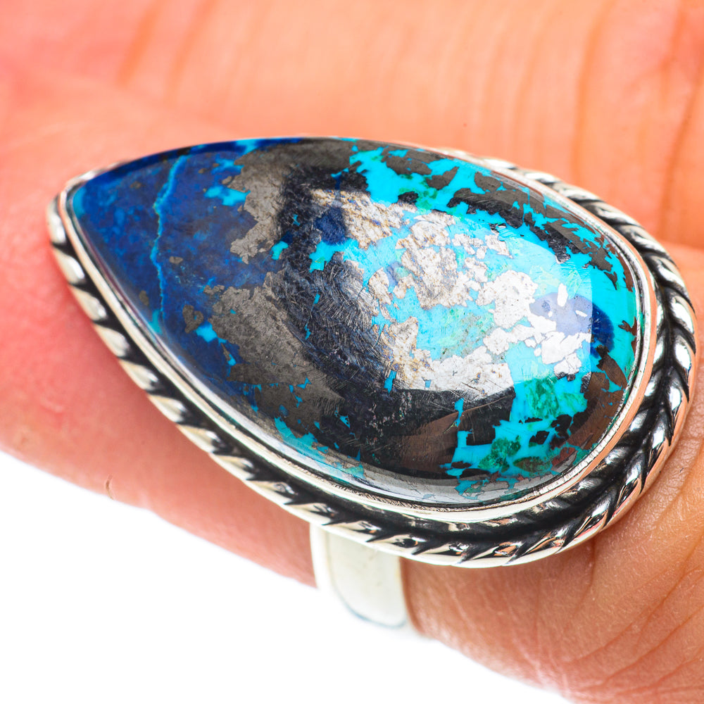 Shattuckite Rings handcrafted by Ana Silver Co - RING66114