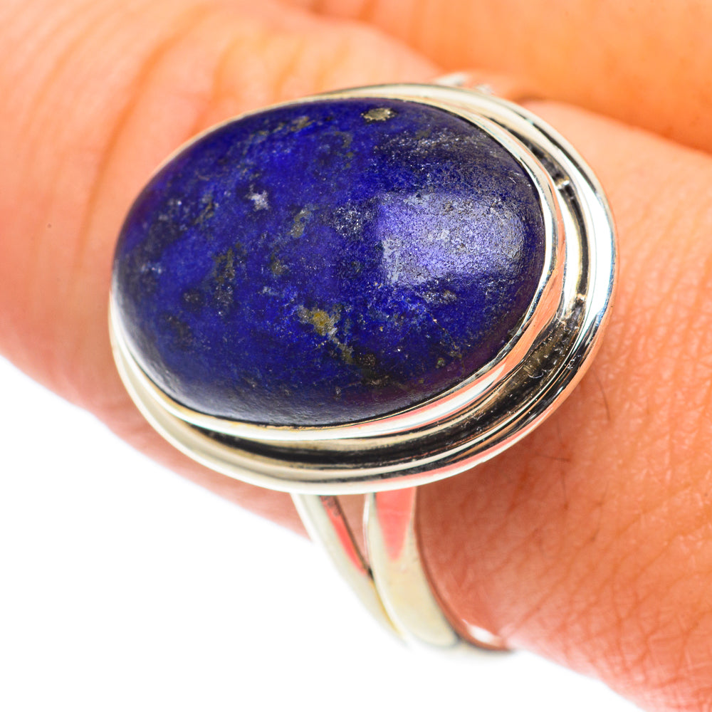 Lapis Lazuli Rings handcrafted by Ana Silver Co - RING66115