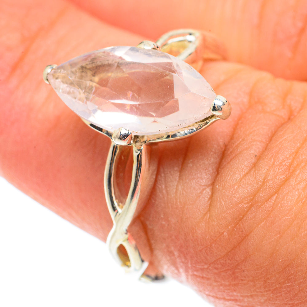 White Quartz Rings handcrafted by Ana Silver Co - RING66122