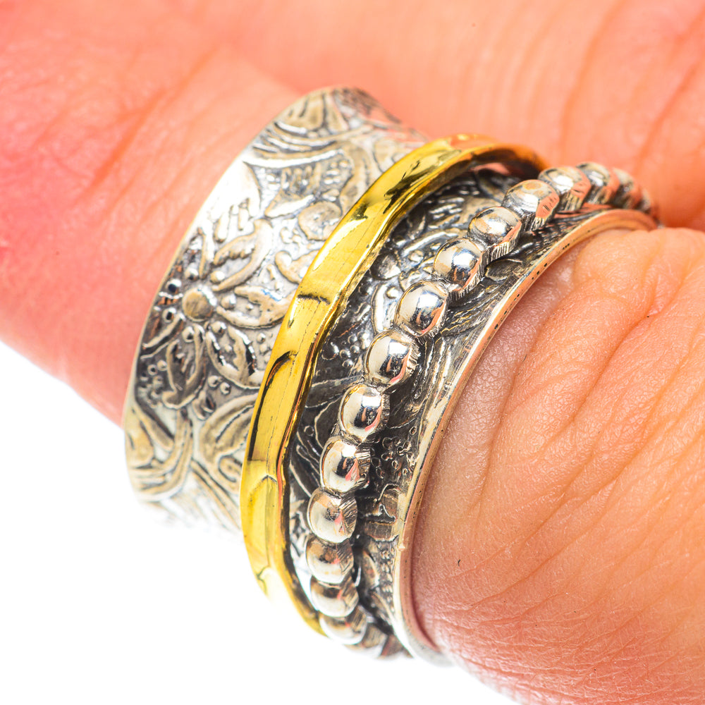 Meditation Spinner Rings handcrafted by Ana Silver Co - RING66127