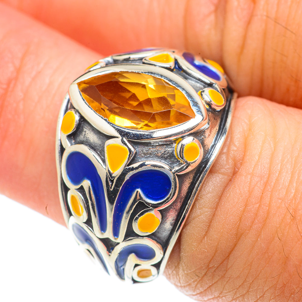 Citrine Rings handcrafted by Ana Silver Co - RING66134
