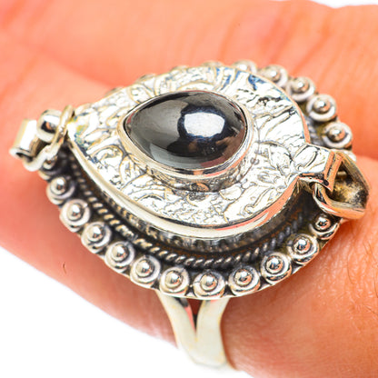 Hematite Rings handcrafted by Ana Silver Co - RING66137