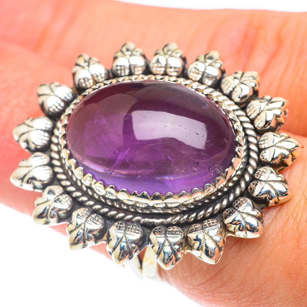 Amethyst Rings handcrafted by Ana Silver Co - RING66156