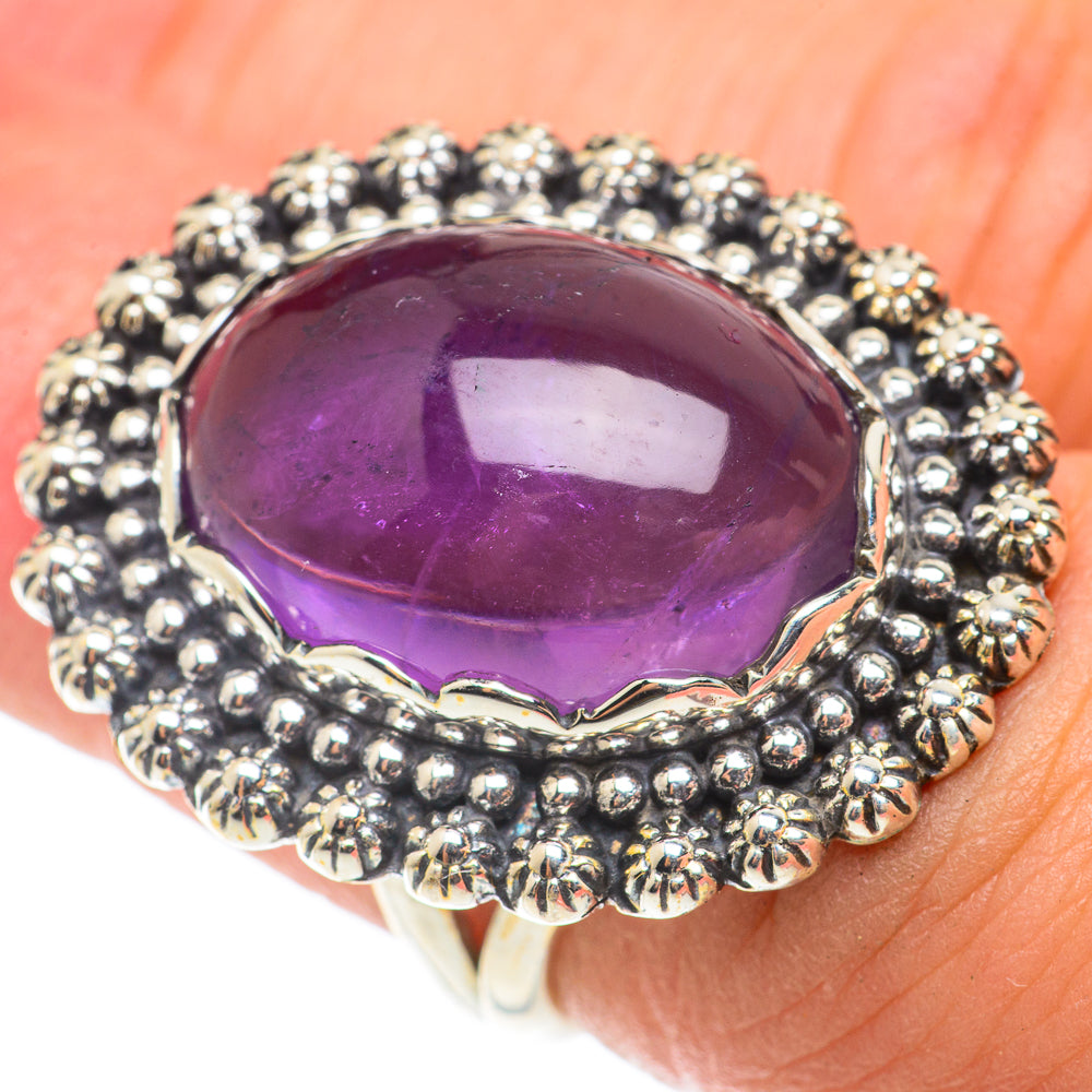 Amethyst Rings handcrafted by Ana Silver Co - RING66157