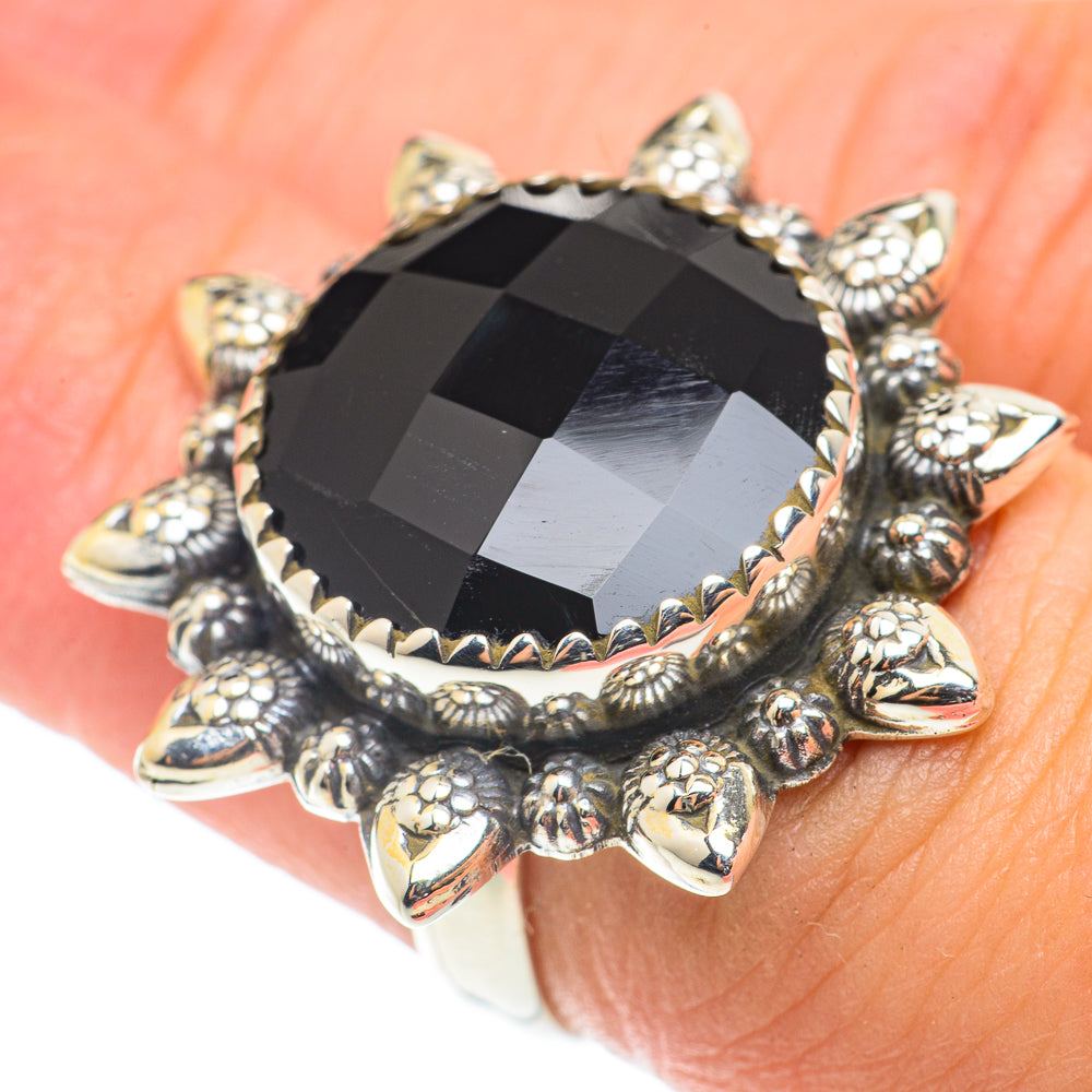 Black Onyx Rings handcrafted by Ana Silver Co - RING66159