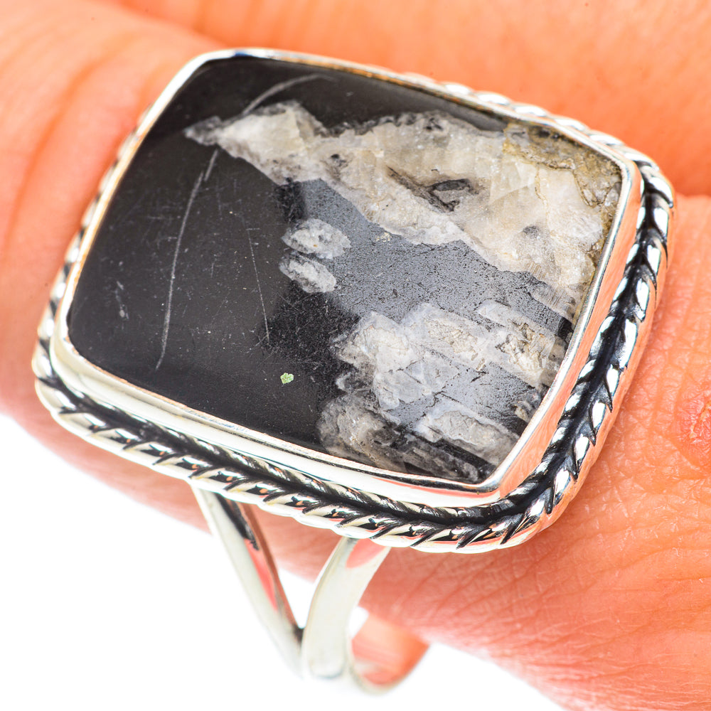 Pinolith Jasper Rings handcrafted by Ana Silver Co - RING66160