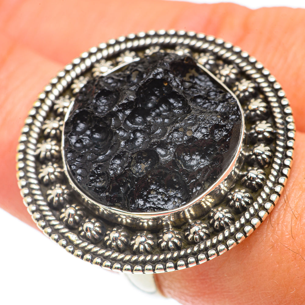 Tektite Rings handcrafted by Ana Silver Co - RING66162