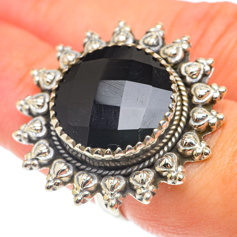 Black Onyx Rings handcrafted by Ana Silver Co - RING66164