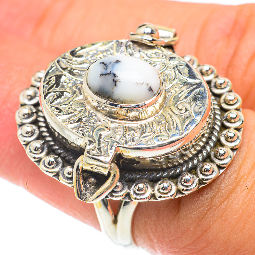Dendritic Opal Rings handcrafted by Ana Silver Co - RING66168