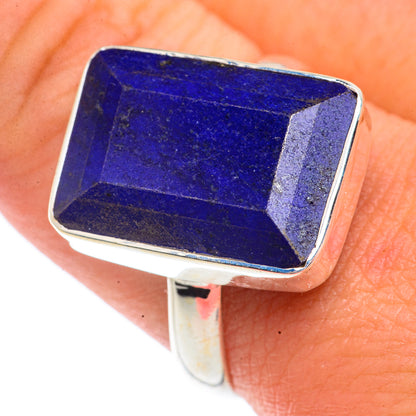 Lapis Lazuli Rings handcrafted by Ana Silver Co - RING66179