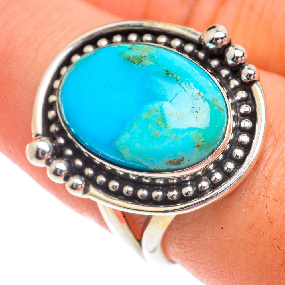 Arizona Turquoise Rings handcrafted by Ana Silver Co - RING66181