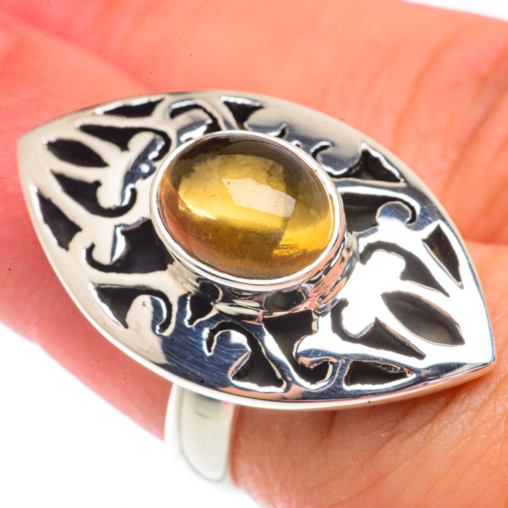 Citrine Rings handcrafted by Ana Silver Co - RING66190