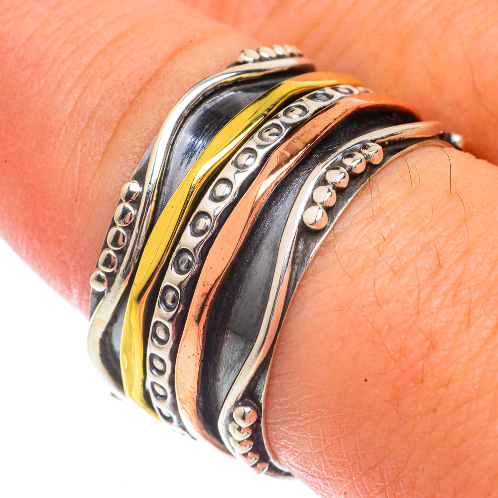 Meditation Spinner Rings handcrafted by Ana Silver Co - RING66201